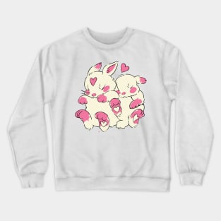 bunny mom bunny daughter Crewneck Sweatshirt